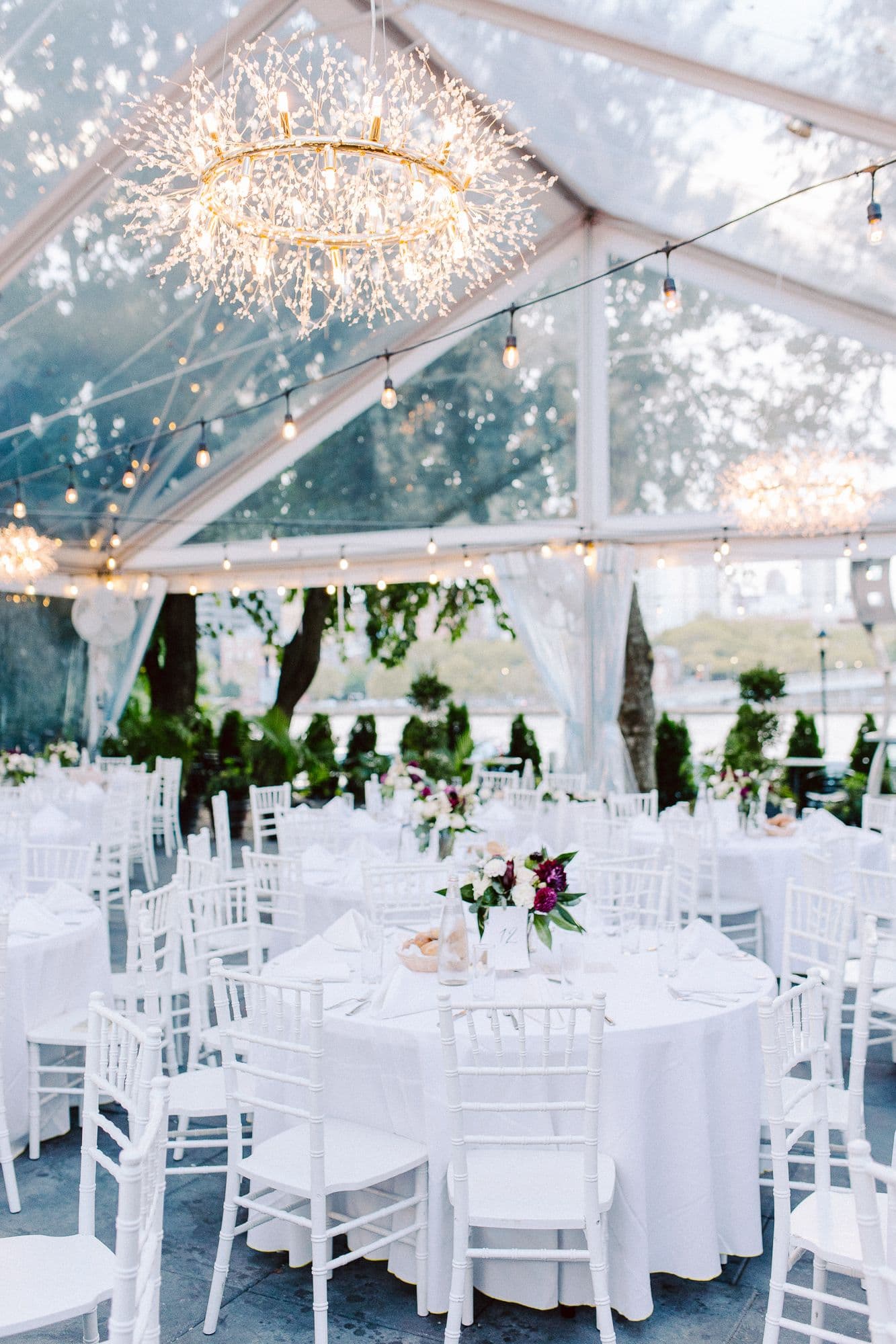 Couple celebrating their wedding day